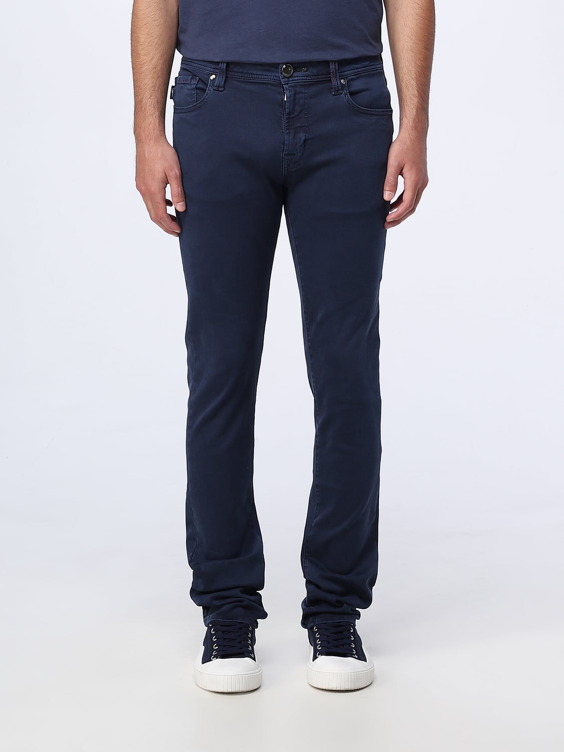 TRAMAROSSA JEANS: Jeans homme Tramarossa, Bleu Marine - Img 1