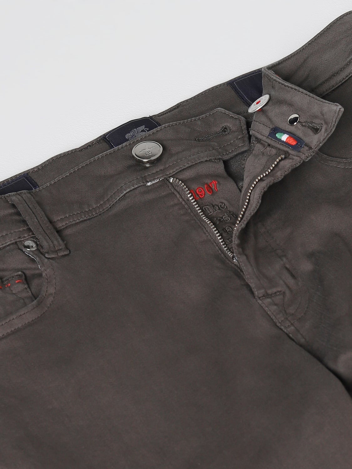 TRAMAROSSA JEANS: Jeans Tramarossa in denim, Caffe - Img 4