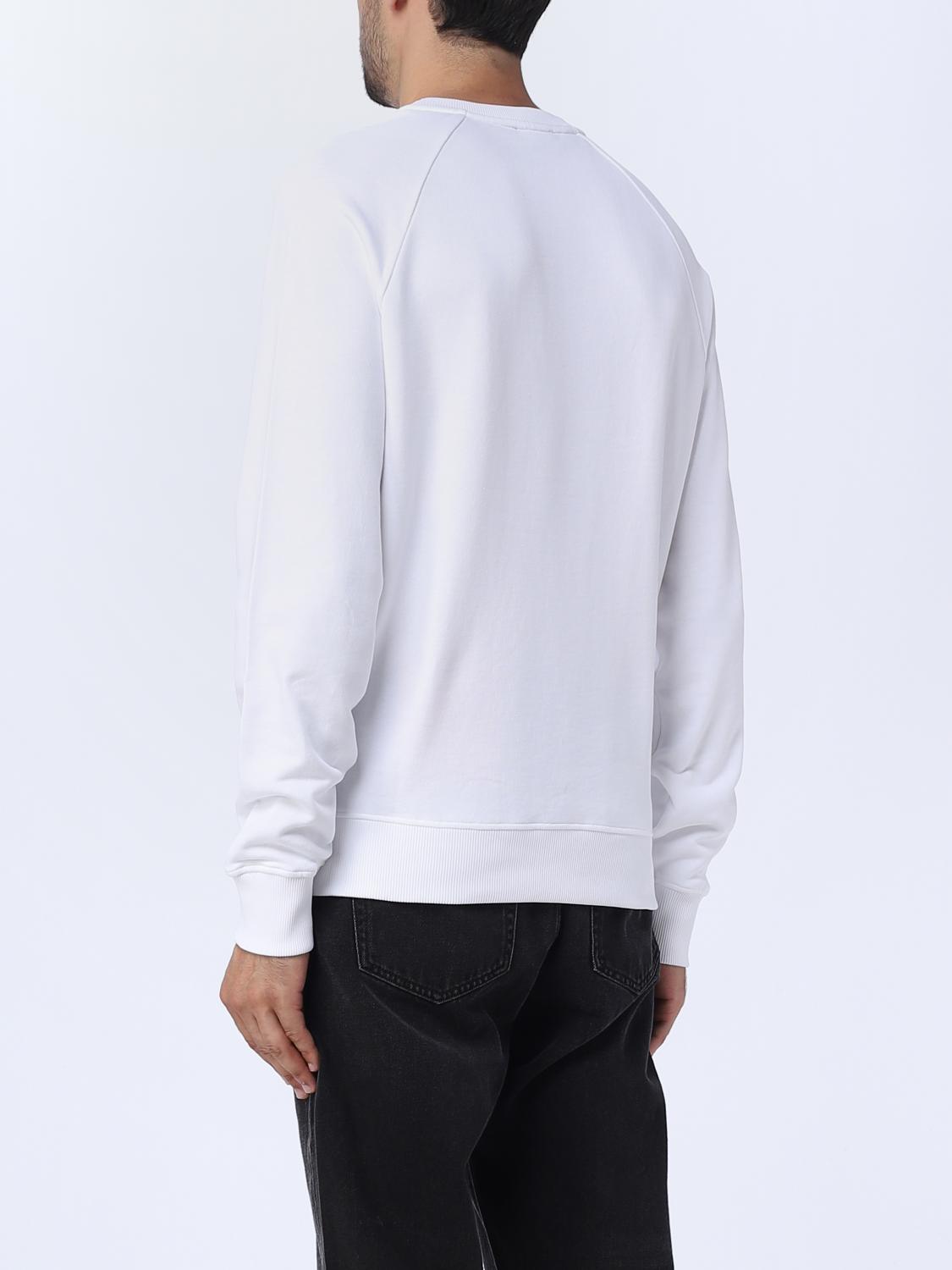 BALMAIN SWEATSHIRT: Balmain sweatshirt in cotton, White - Img 3