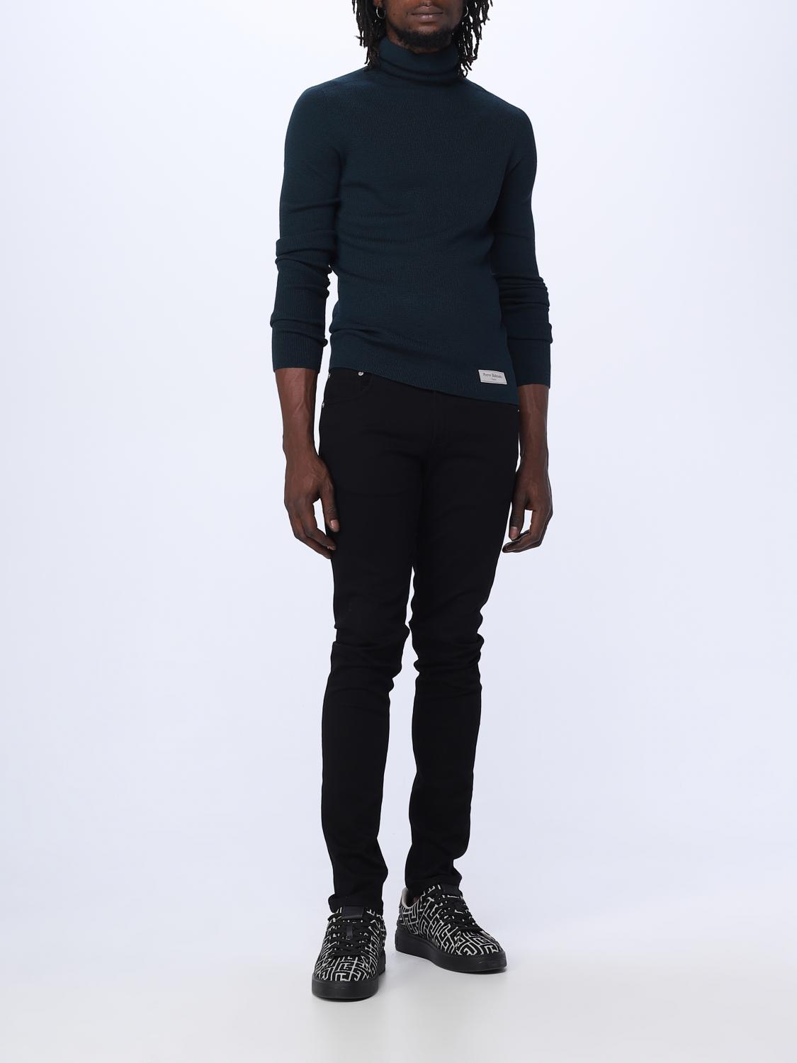 BALMAIN PULLOVER: Pullover herren Balmain, Grün - Img 2