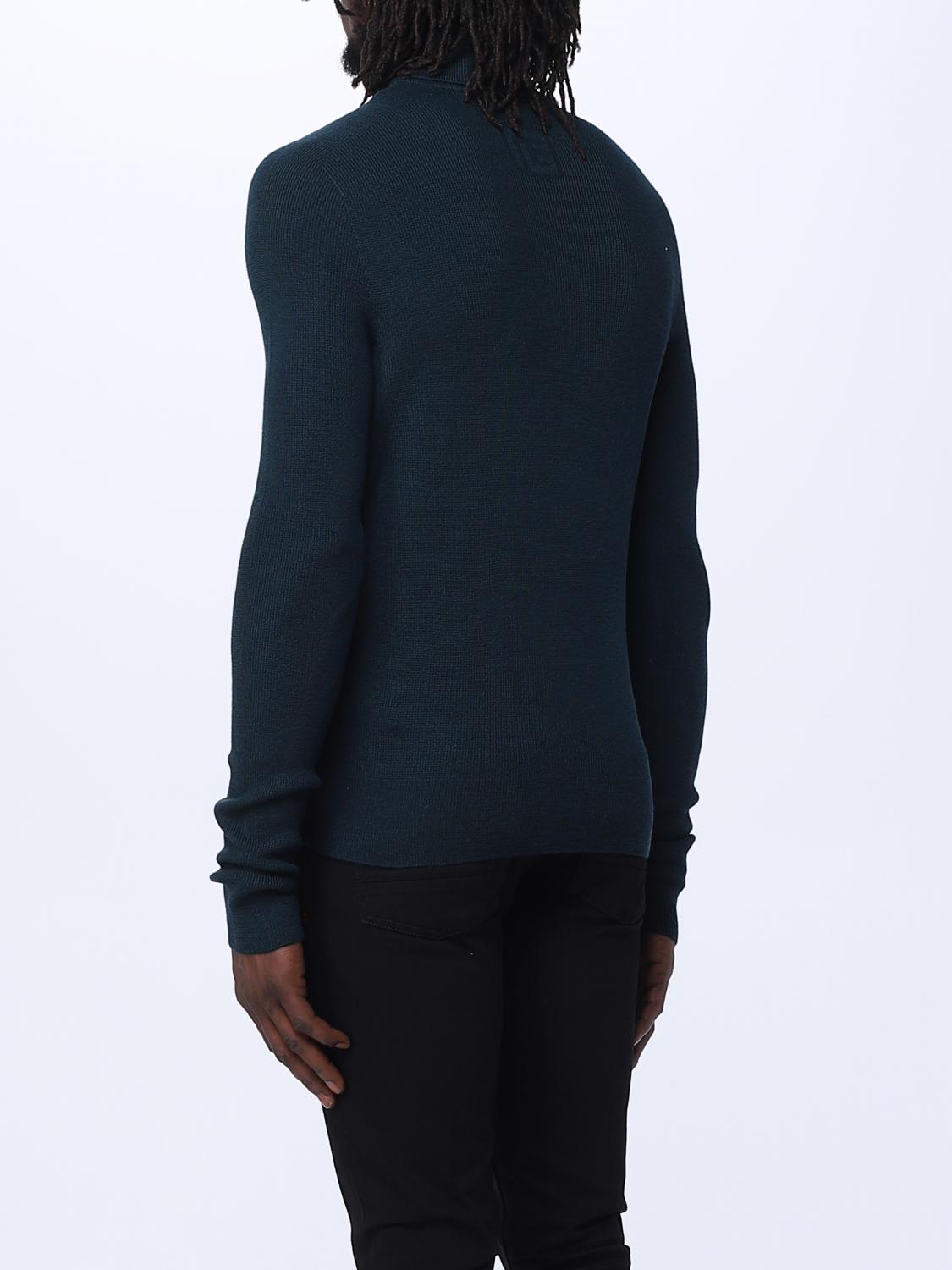 BALMAIN PULLOVER: Pullover herren Balmain, Grün - Img 3