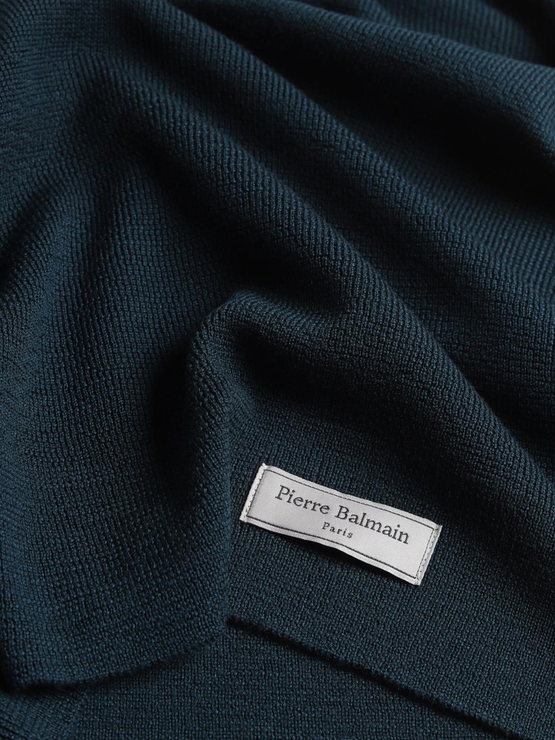 BALMAIN PULLOVER: Pullover herren Balmain, Grün - Img 6