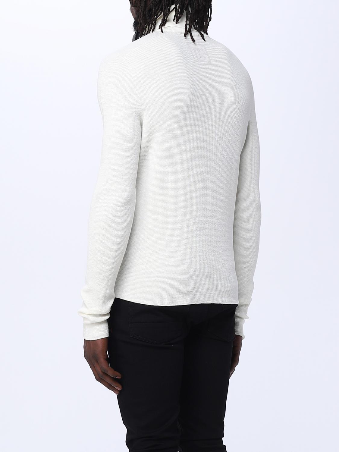 BALMAIN PULLOVER: Pullover herren Balmain, Natural - Img 3