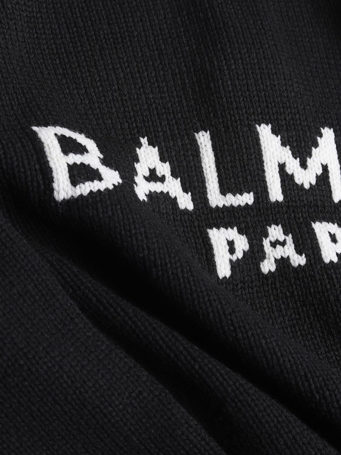 BALMAIN PULLOVER: Pullover herren Balmain, Schwarz - Img 6