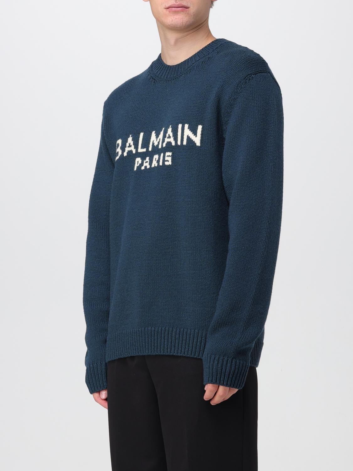 BALMAIN PULL: Pull homme Balmain, Vert - Img 4