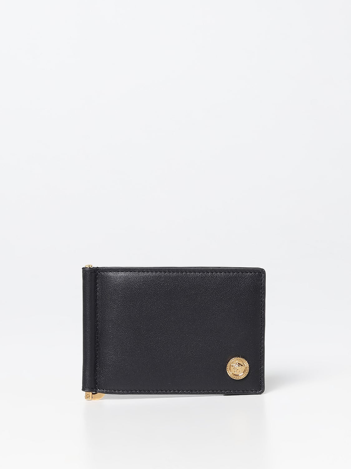 VERSACE 財布: 財布 メンズ Versace, ブラック - Img 1