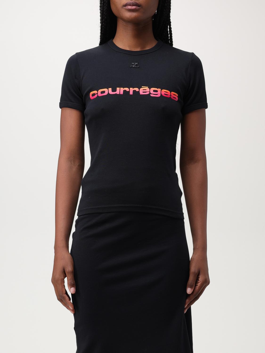 COURREGES - Woman - Red - T-shirt main image 1