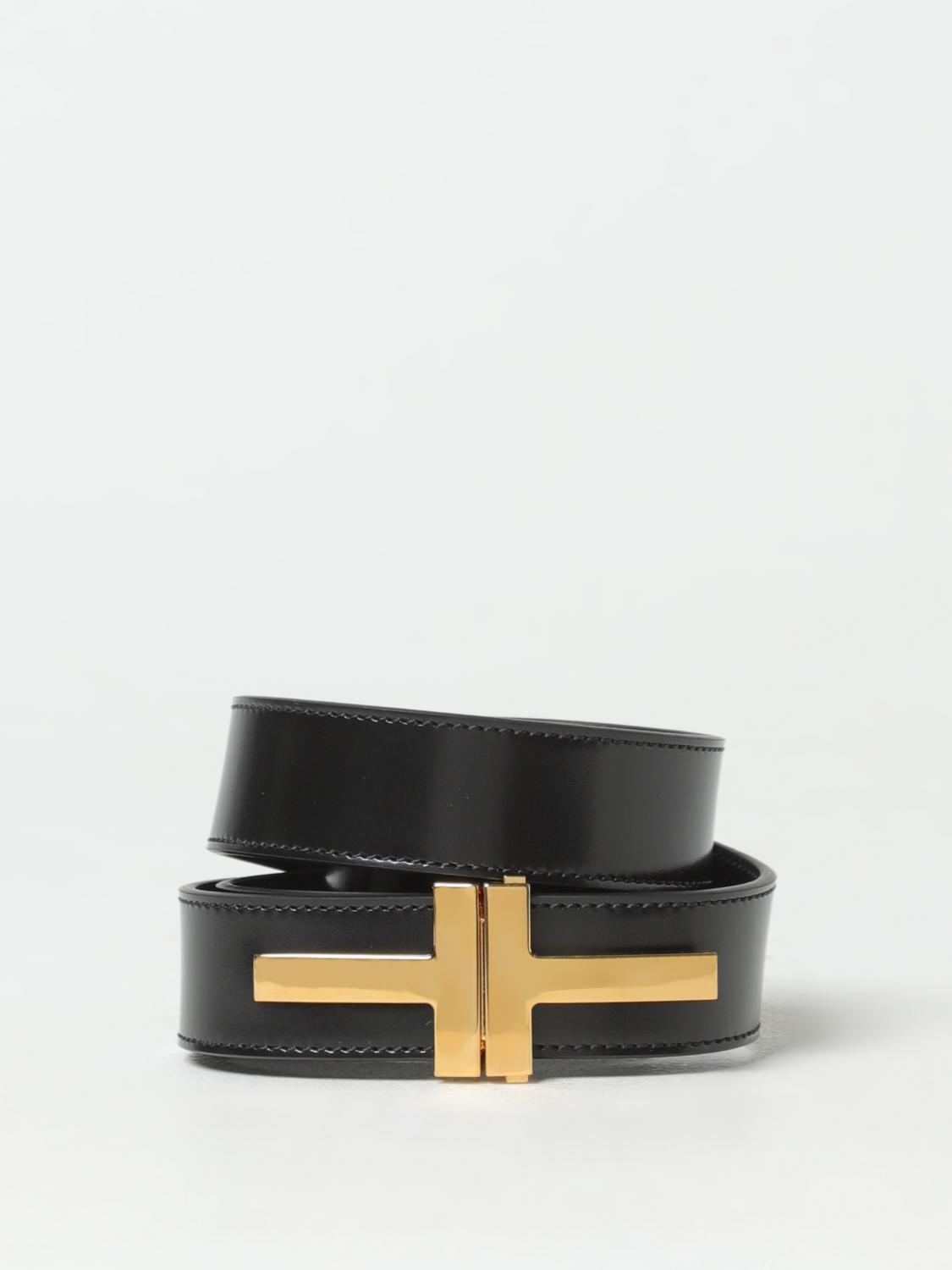 Tom Ford smooth leather belt - Black | TB252LCL052G | GIGLIO.COM display picture 1