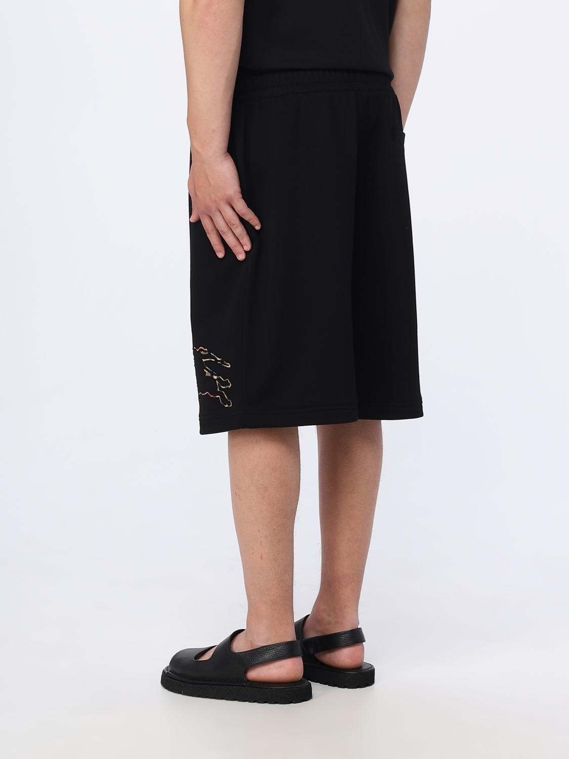 Burberry cotton shorts - Black | 8070683 | GIGLIO.COM