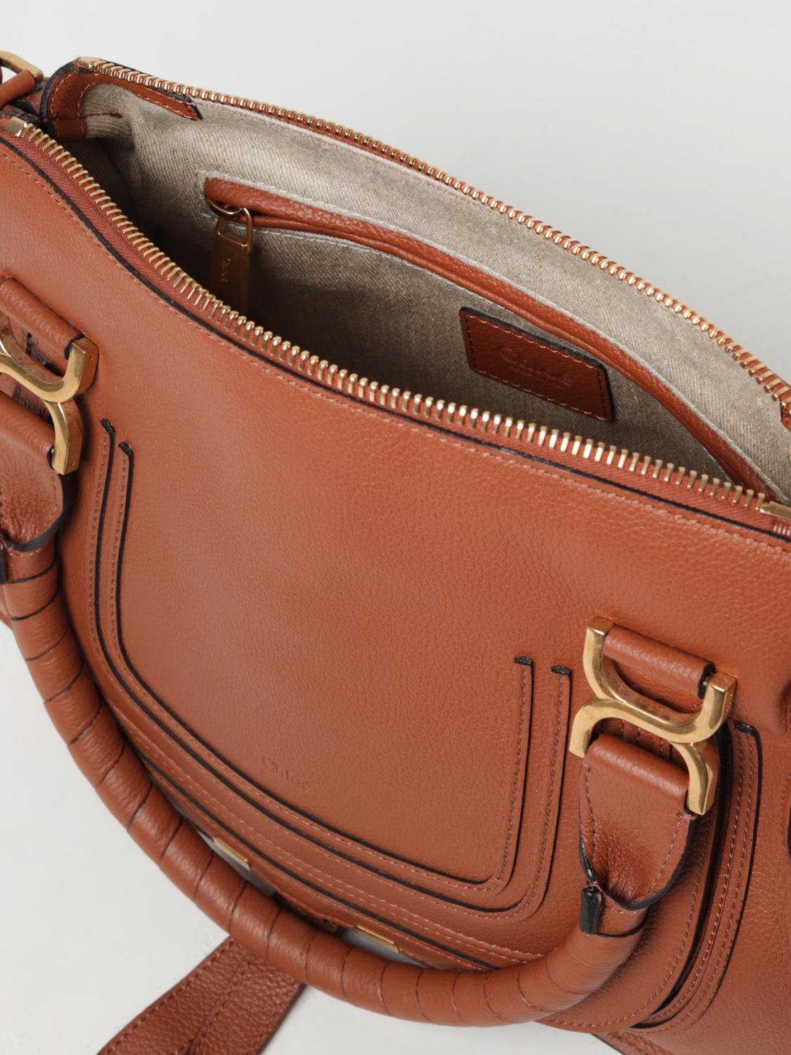CHLOÉ BOLSO DE HOMBRO: Bolso de mano mujer ChloÉ, Marrón - Img 4