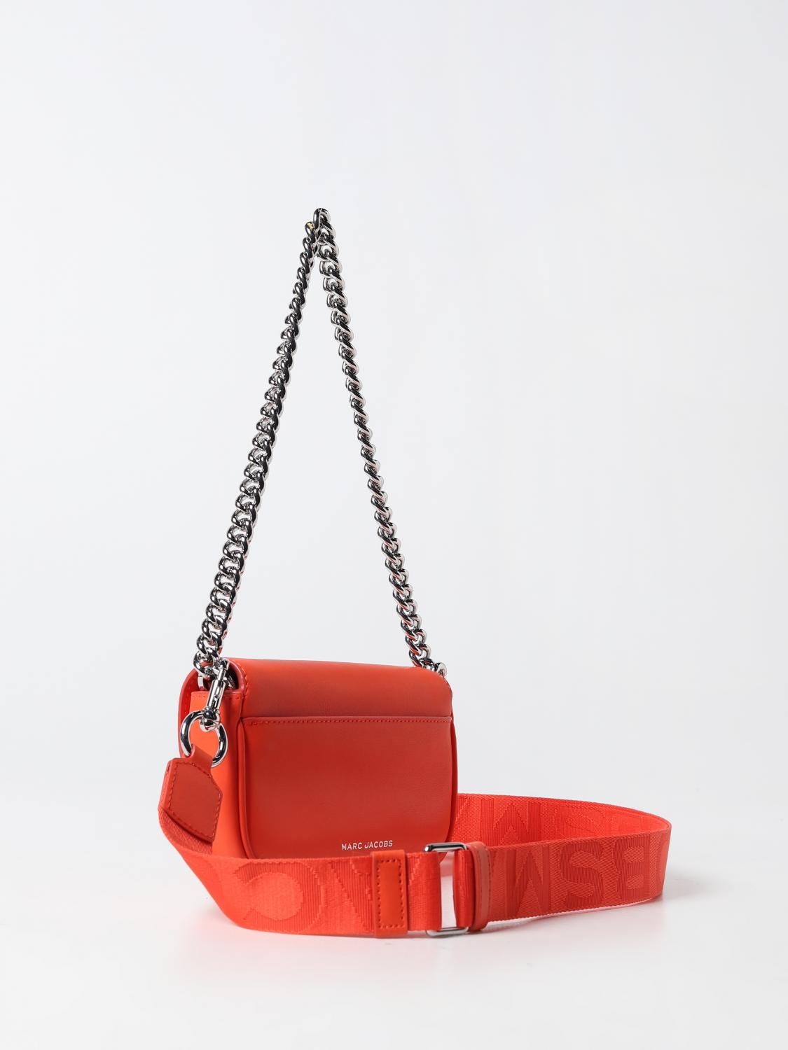 MARC JACOBS BORSA MINI: Borsa The J Marc Jacobs in pelle, Arancione - Img 2
