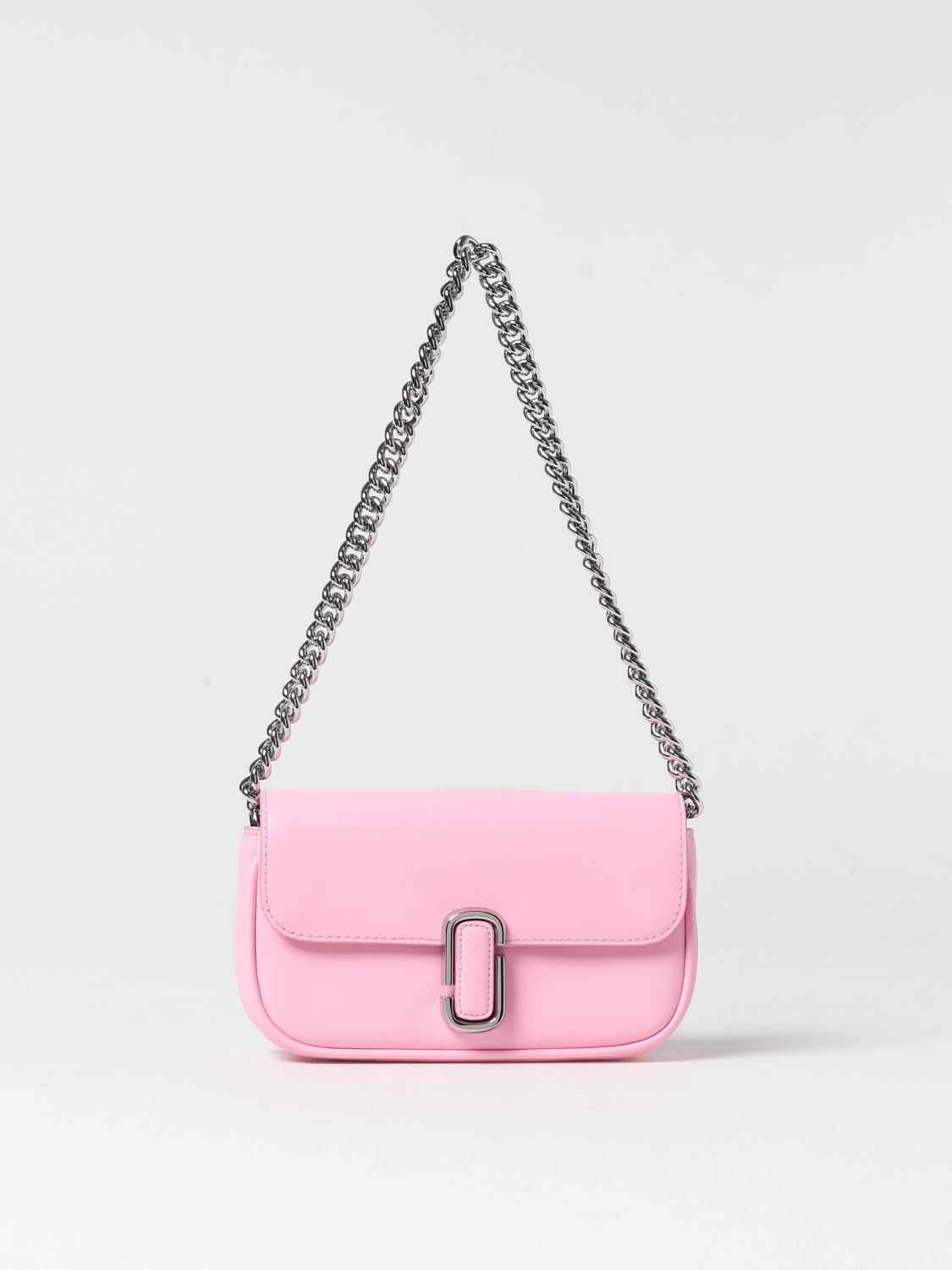 MARC JACOBS BORSA MINI: Borsa The J Marc Jacobs in pelle, Rosa - Img 1