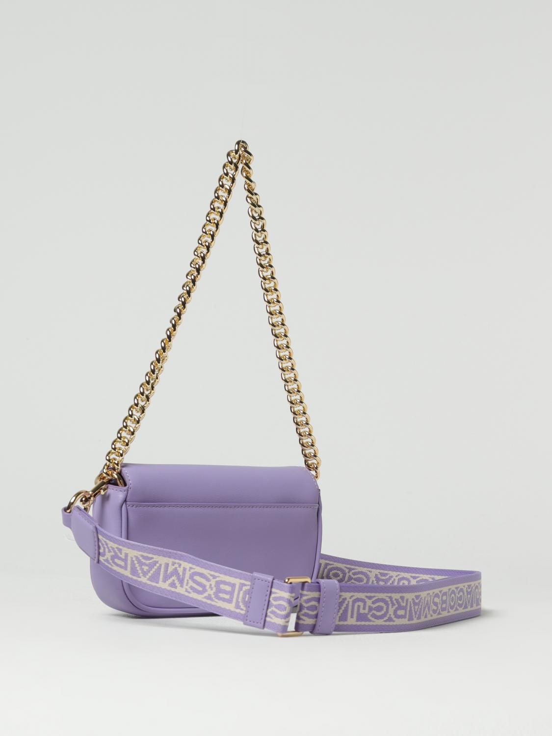 MARC JACOBS BORSA MINI: Borsa The J Marc Jacobs in pelle, Viola - Img 2