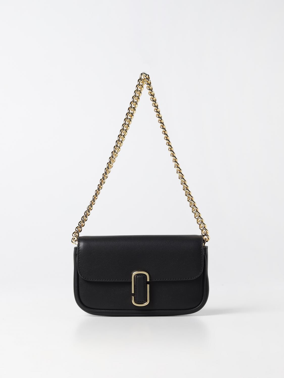 MARC JACOBS BORSA MINI: Borsa The J Marc Jacobs in pelle, Nero 1 - Img 1