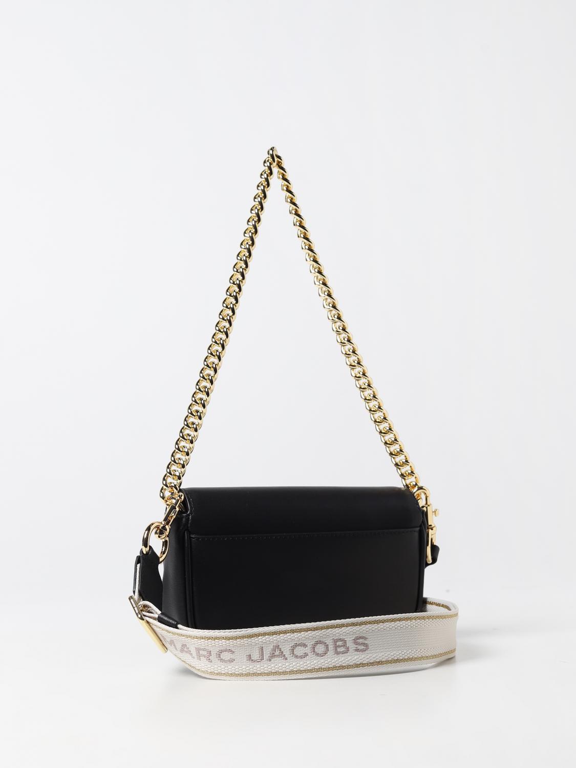 MARC JACOBS BORSA MINI: Borsa The J Marc Jacobs in pelle, Nero 1 - Img 2