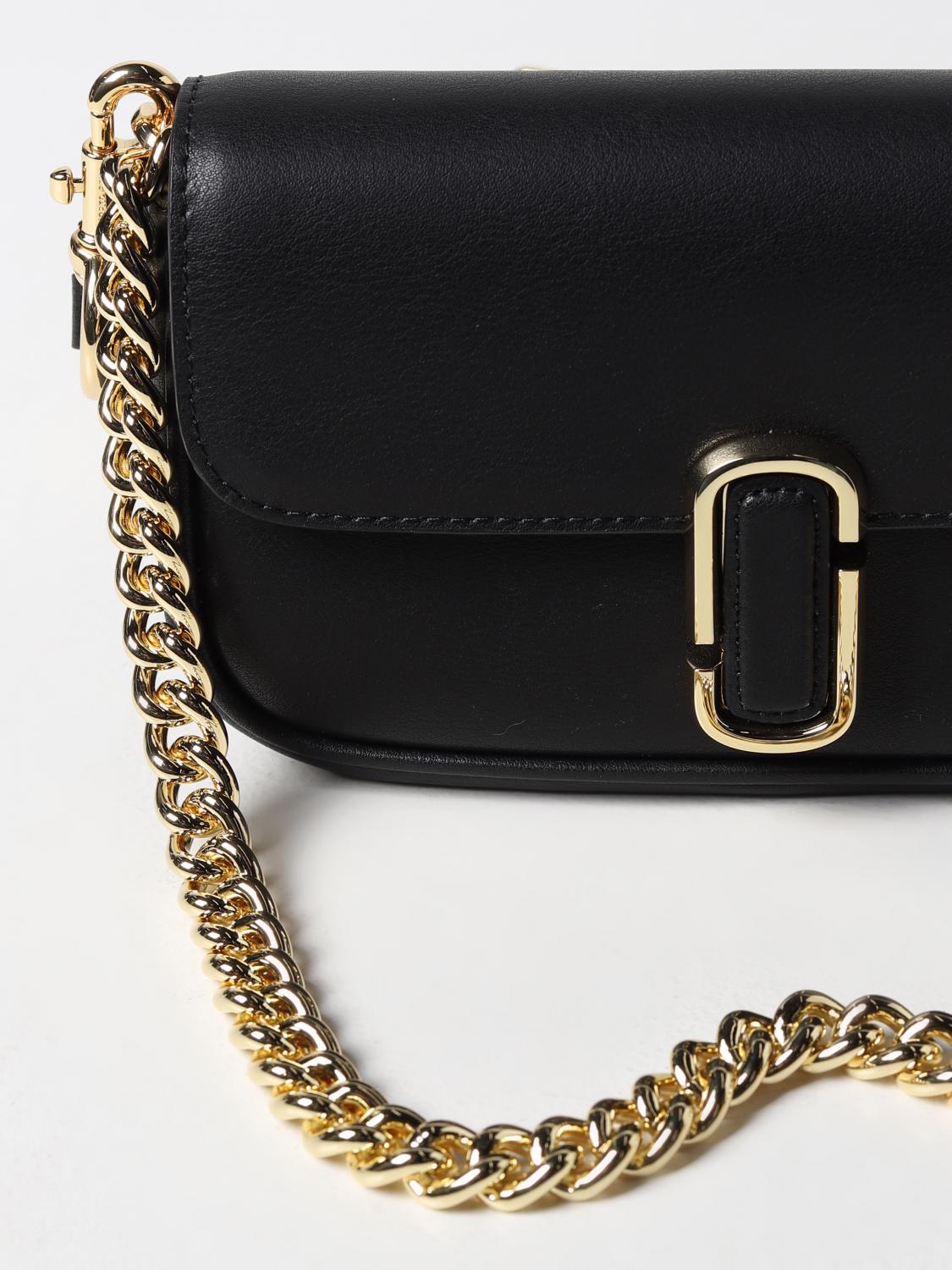 MARC JACOBS BORSA MINI: Borsa The J Marc Jacobs in pelle, Nero 1 - Img 3