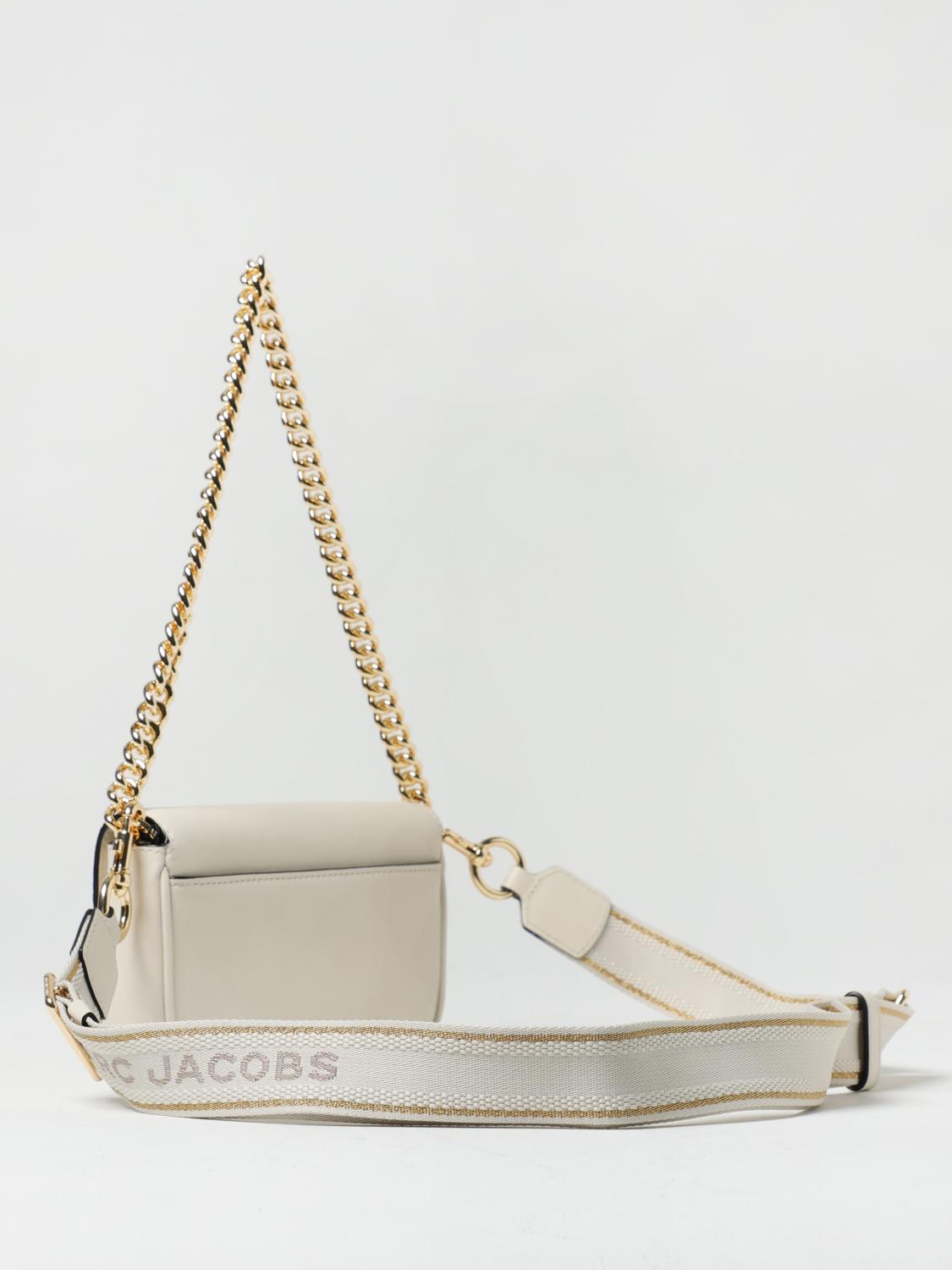 MARC JACOBS BORSA MINI: Borsa The J Marc Jacobs in pelle, Bianco 1 - Img 2