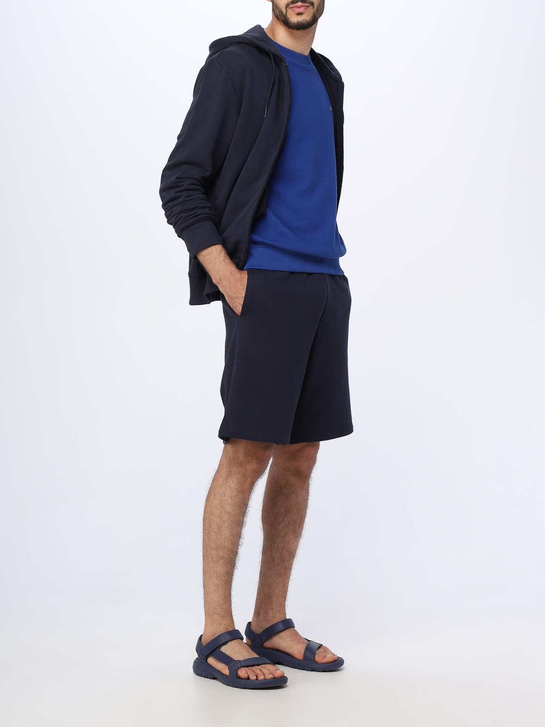 NAPAPIJRI - Felpa uomo Taralga colorblock in pile - rosso - OT-NP0A4HTKMAM