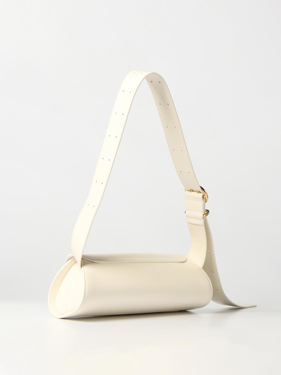 バッグ JILSANDER CANNOLO MINI HANDLE White Jil Sander Natural Cannolo Mini Bag | italist