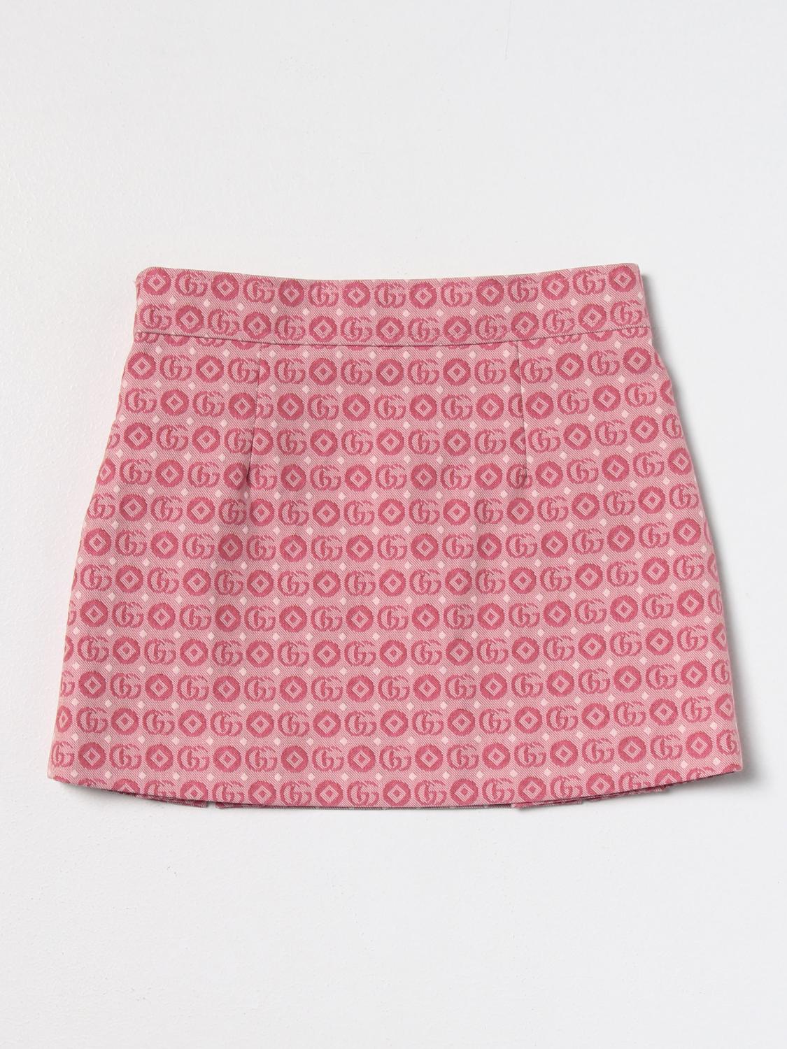 GUCCI FALDA: Falda niños Gucci, Rosa Pálido - Img 2
