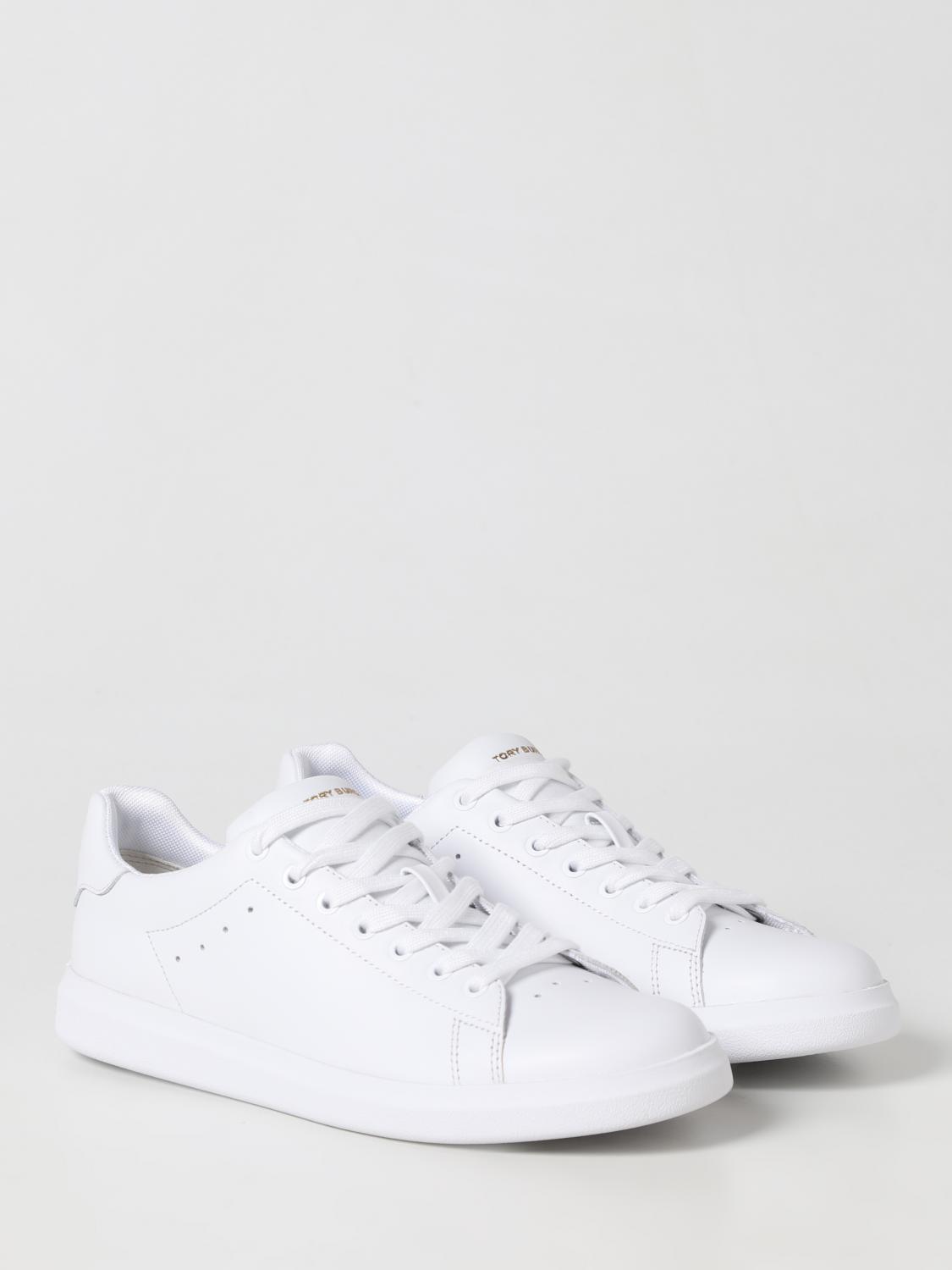 TORY BURCH SNEAKERS: Tory Burch Howell Court leather sneakers, White - Img 2