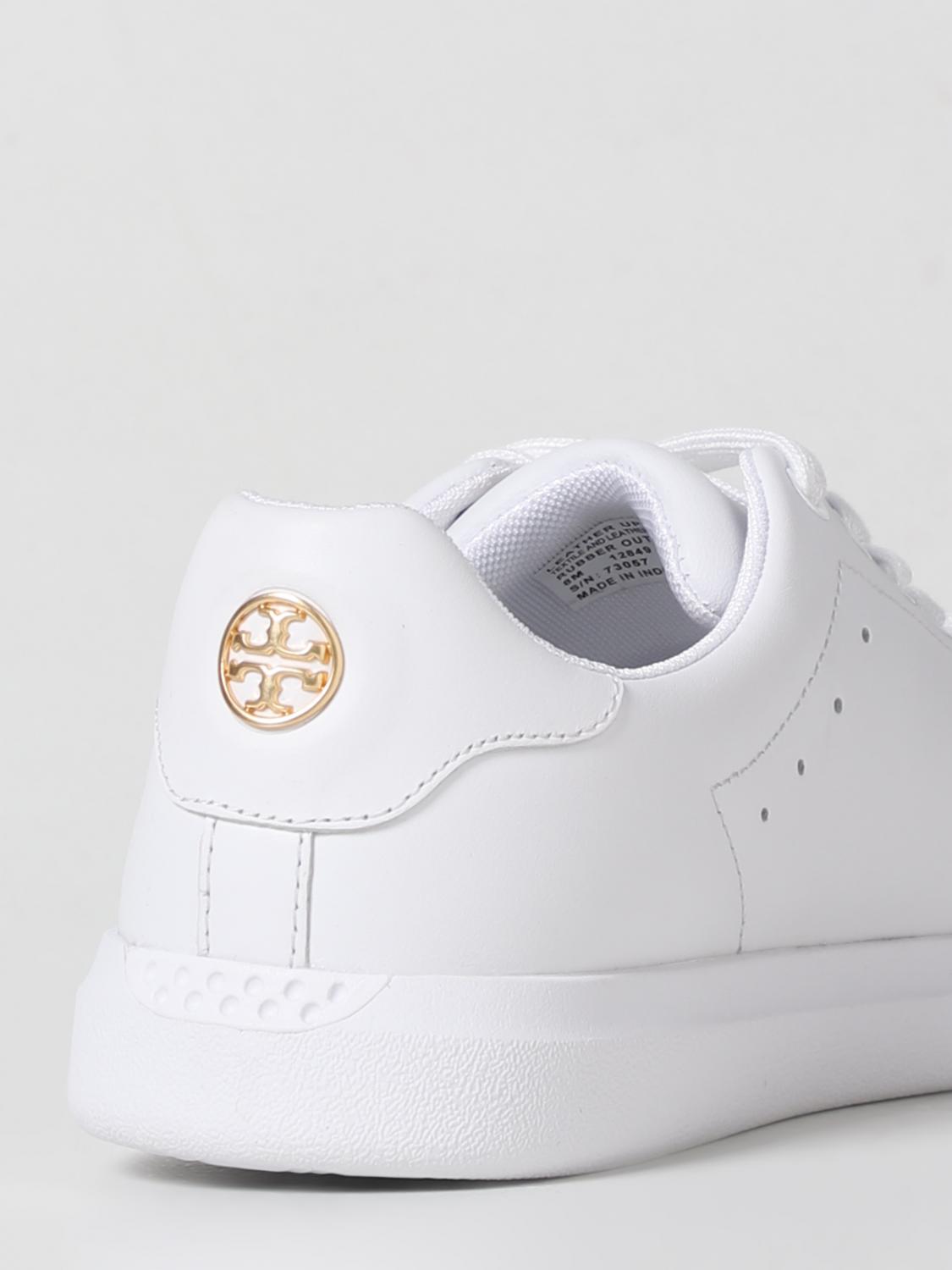 TORY BURCH SNEAKERS: Tory Burch Howell Court leather sneakers, White - Img 3