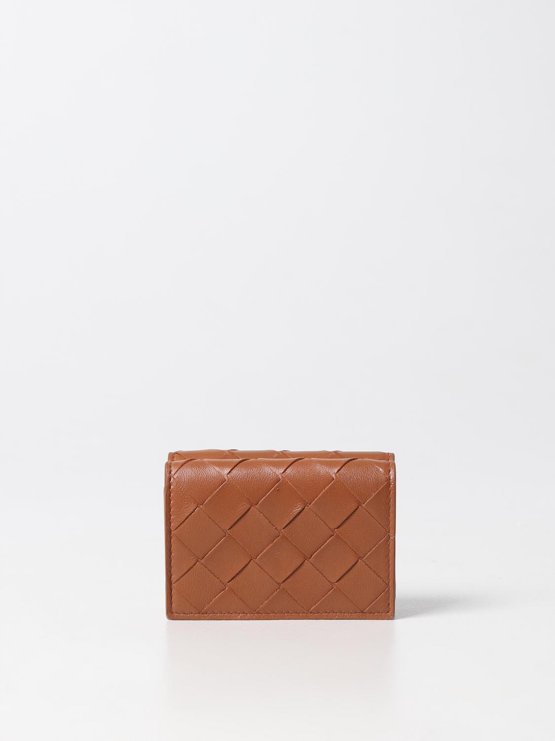BOTTEGA VENETA WALLET: Wallet woman Bottega Veneta, Brown - Img 1