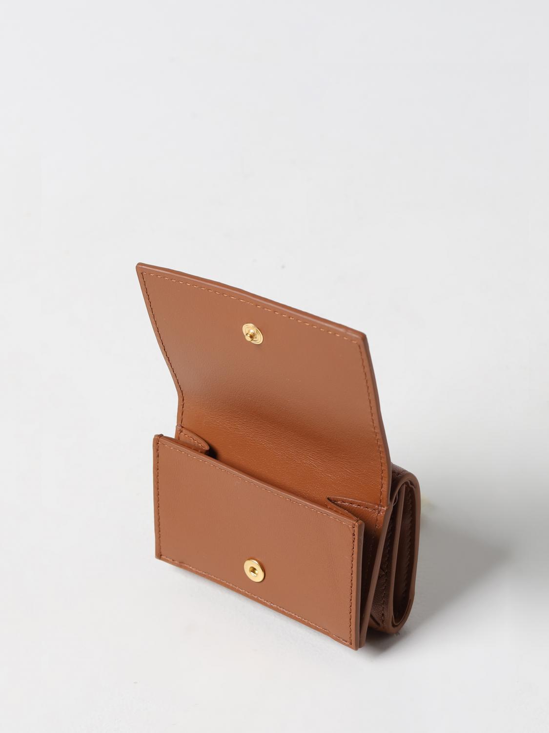 BOTTEGA VENETA WALLET: Wallet woman Bottega Veneta, Brown - Img 4