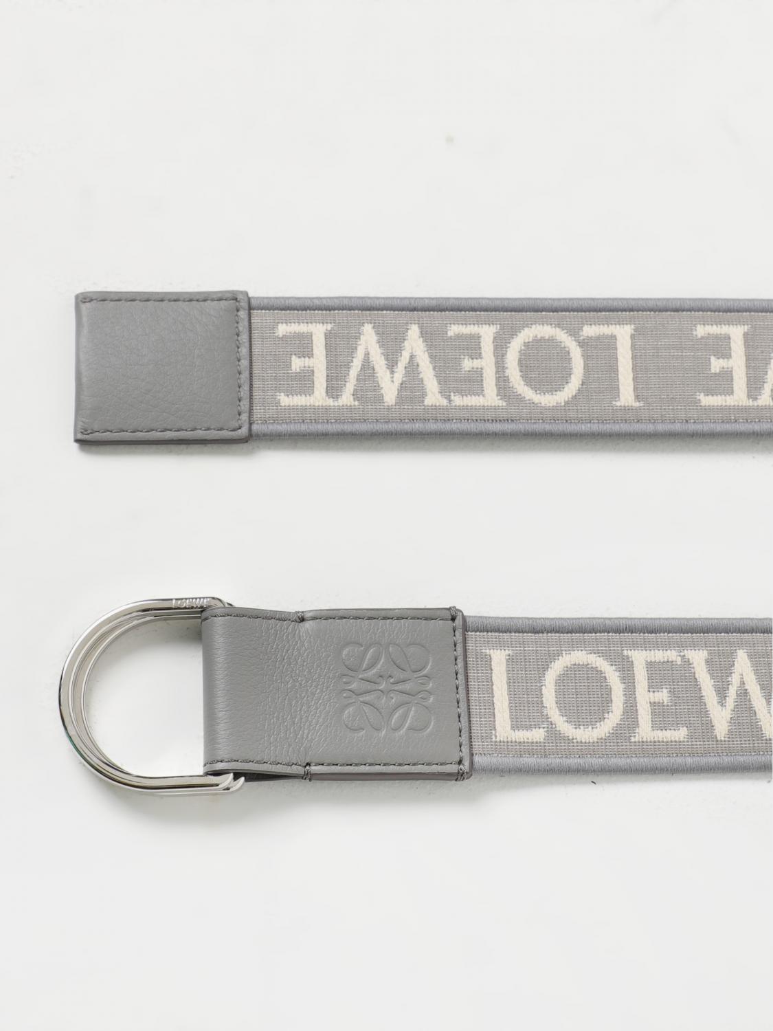 LOEWE CEINTURE: Ceinture homme Loewe, Gris - Img 2