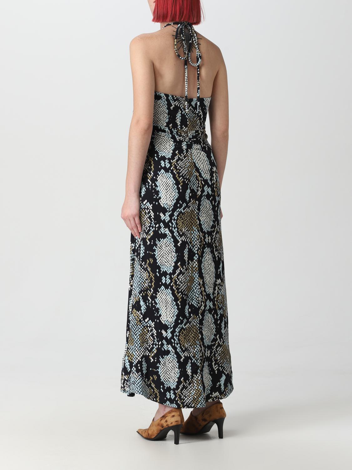 PROENZA SCHOULER DRESS: Proenza Schouler dress in crepe de chine, Multicolor - Img 2