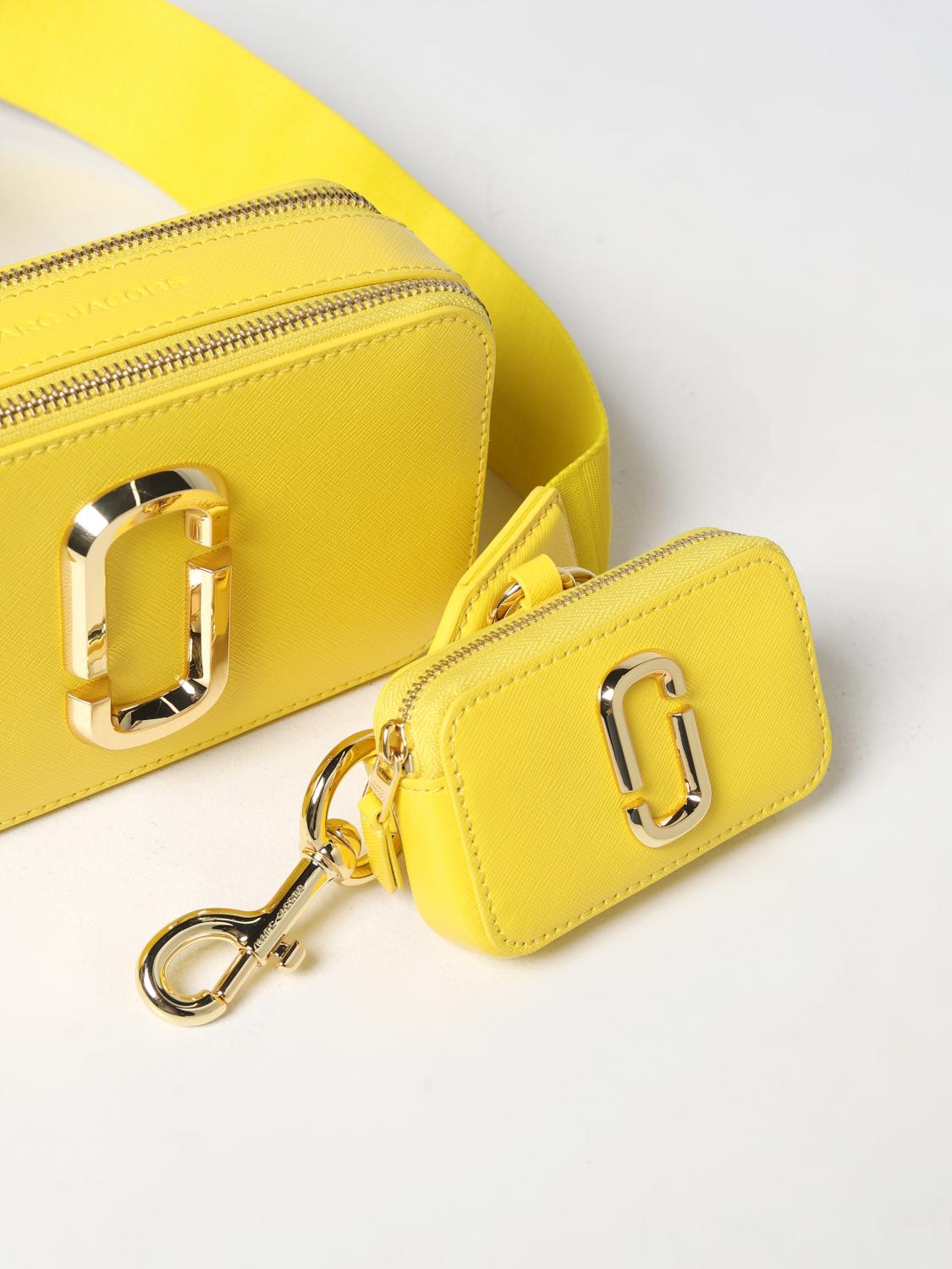 Marc Jacobs The Snapshot bag in saffiano leather - Yellow