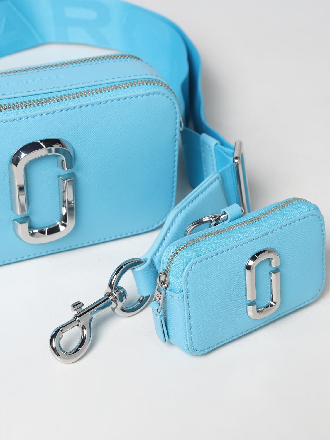 Marc Jacobs The Snapshot bag in saffiano leather - Blue