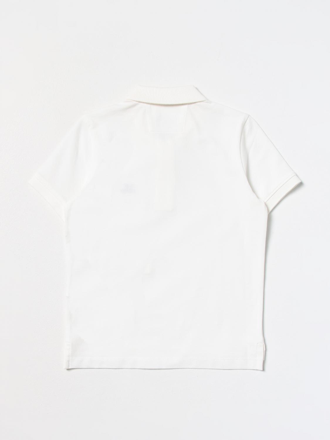 C.P. COMPANY POLO: Polo niños C.P. Company, Blanco - Img 2