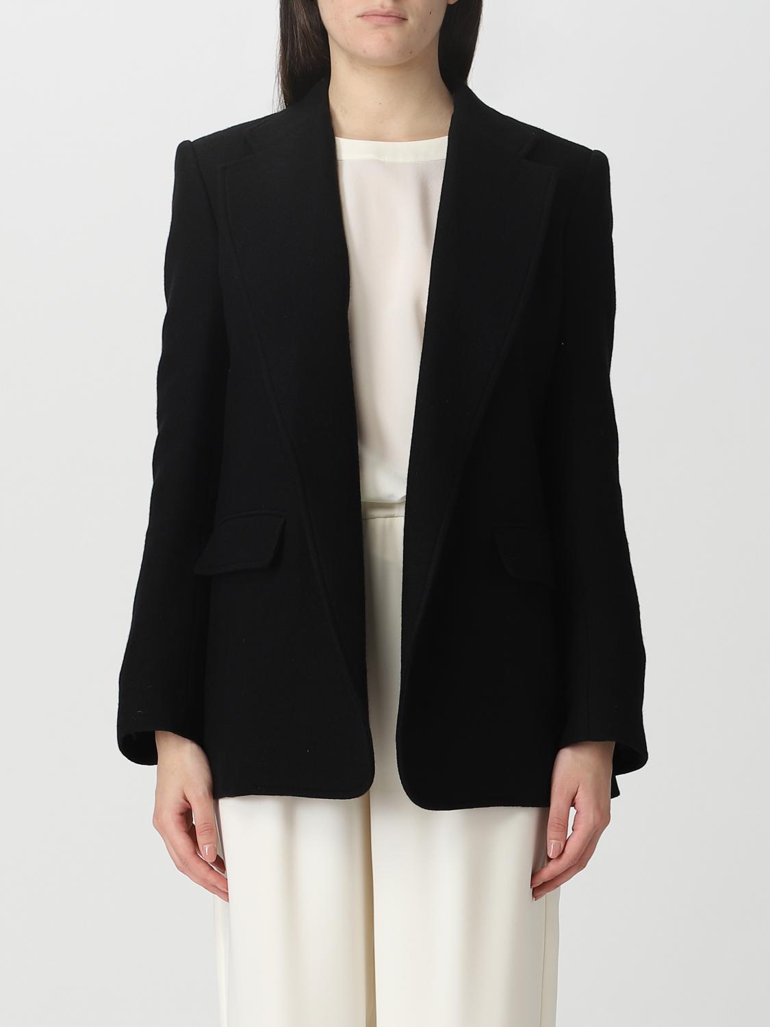 ジャケット Chloe Black wool blend blazer CHLOÉ Double-breasted wool-blend bouclé blazer | NET-A-PORTER