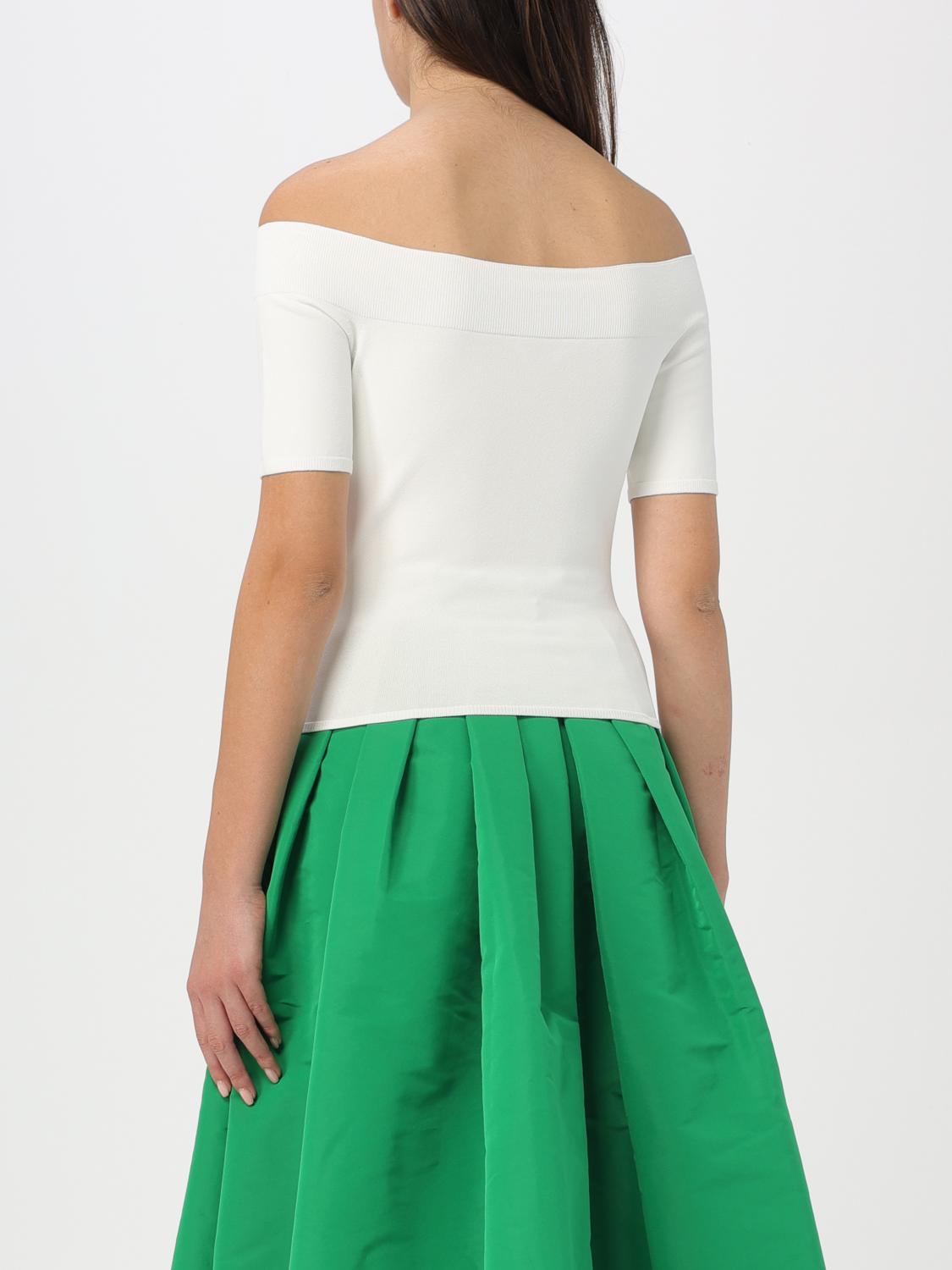MCQUEEN TOP: Jersey mujer McQueen, Blanco - Img 3