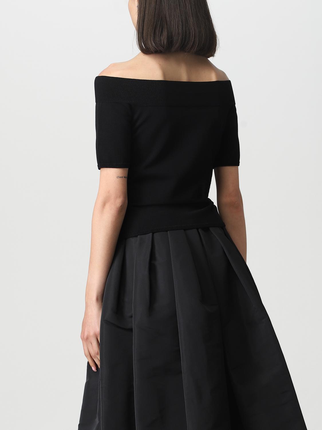 MCQUEEN TOP: Jersey mujer McQueen, Negro - Img 3