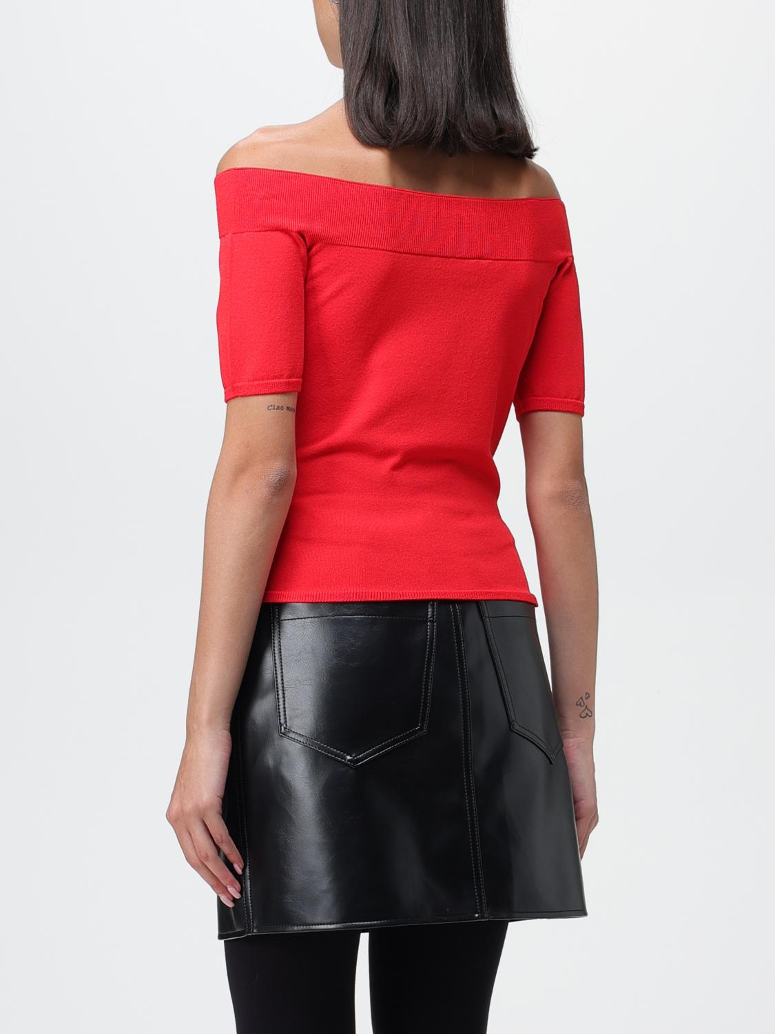 MCQUEEN TOP: Jersey mujer McQueen, Coral - Img 3