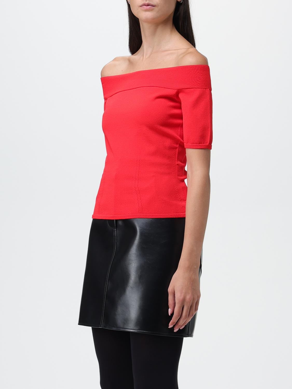 MCQUEEN TOP: Jersey mujer McQueen, Coral - Img 4