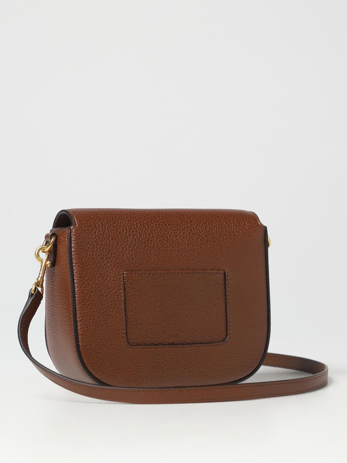 MULBERRY BORSA MINI: Borsa Darley Mulberry in pelle a grana, Marrone - Img 2