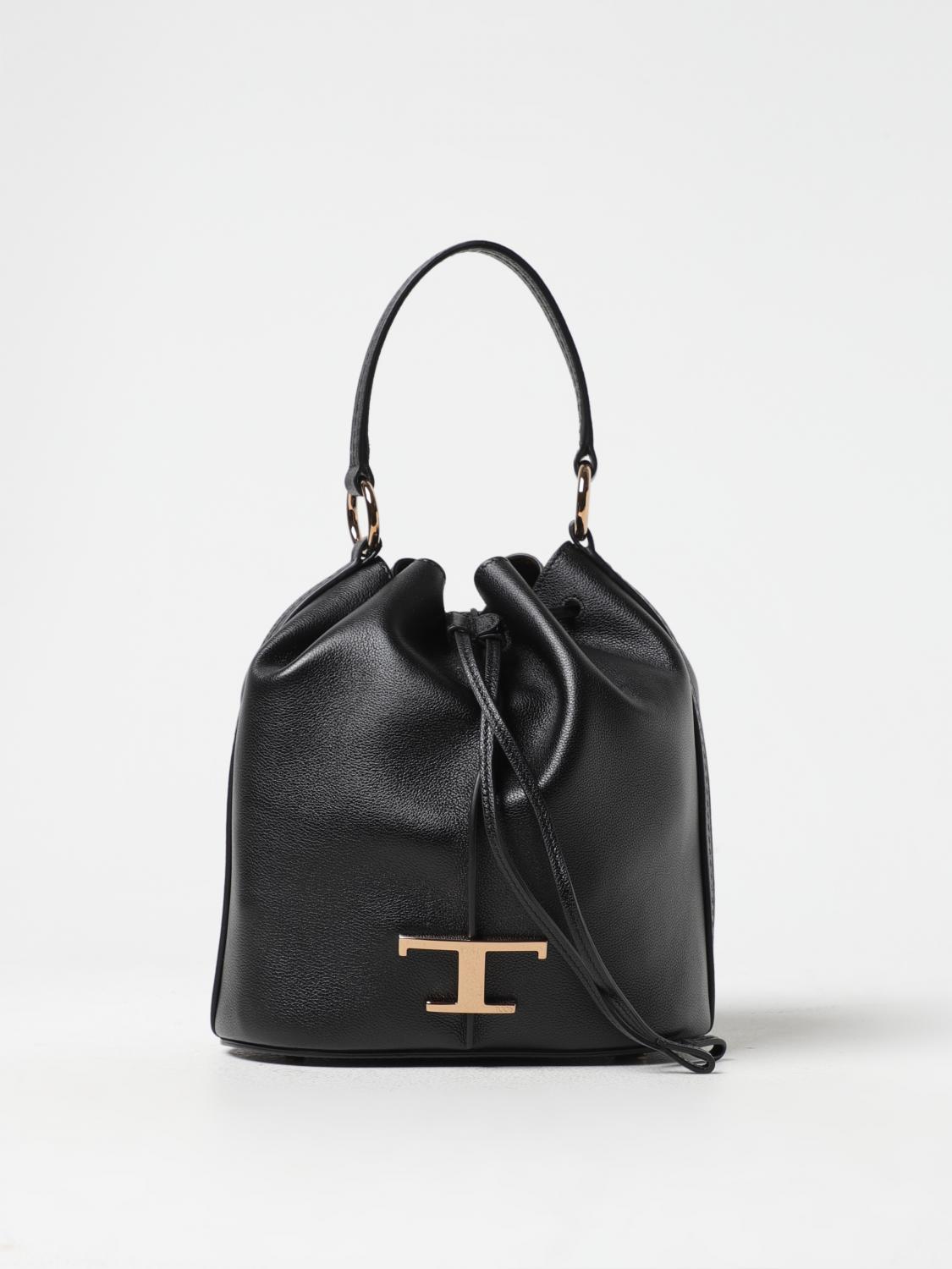 TOD'S BORSA A MANO: Borsa Tod's in pelle a micro grana, Nero - Img 1