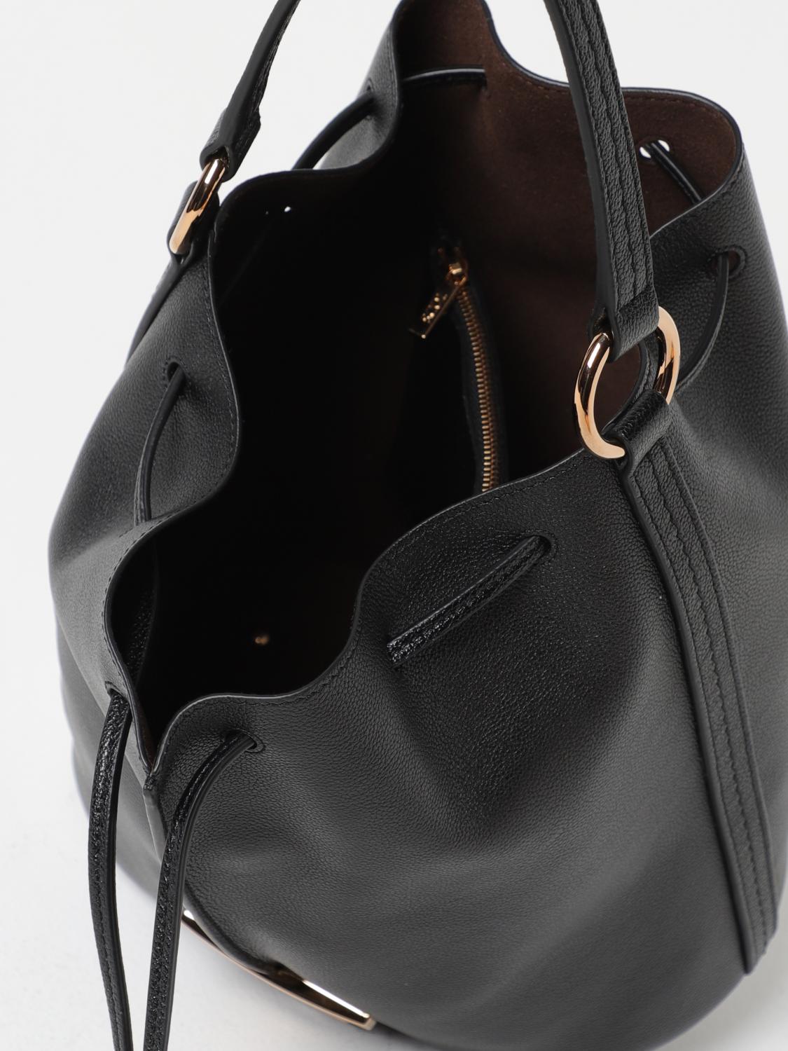 TOD'S BORSA A MANO: Borsa Tod's in pelle a micro grana, Nero - Img 4
