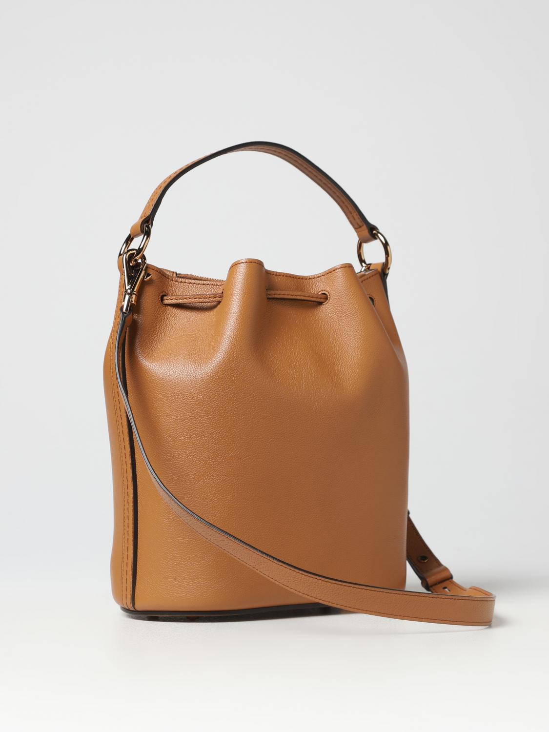 TOD'S BORSA A MANO: Borsa Tod's in pelle a micro grana, Marrone - Img 2