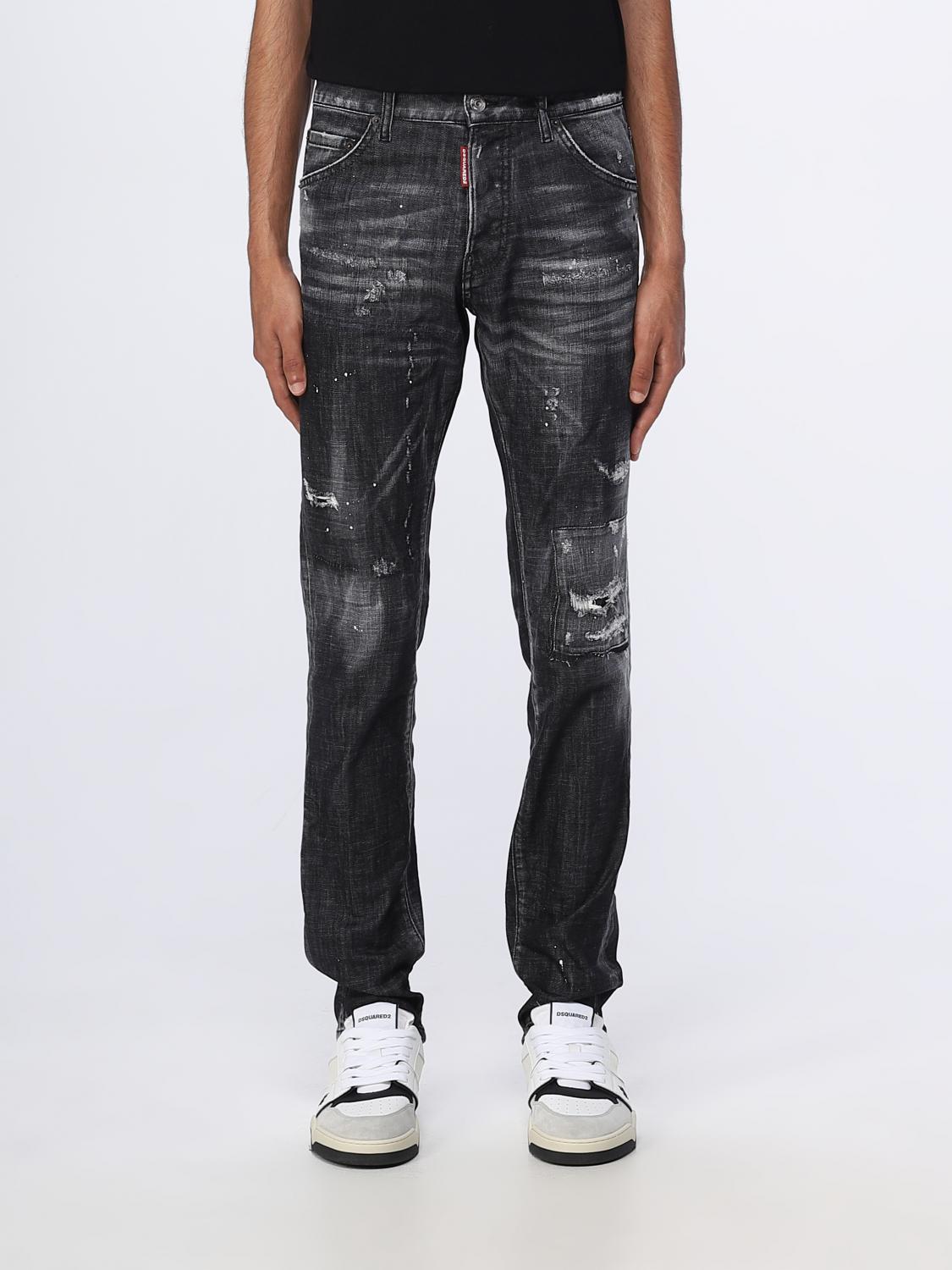 DSQUARED2 JEANS: Dsquared2 Cool Guy jeans in stretch denim, Black - Img 1