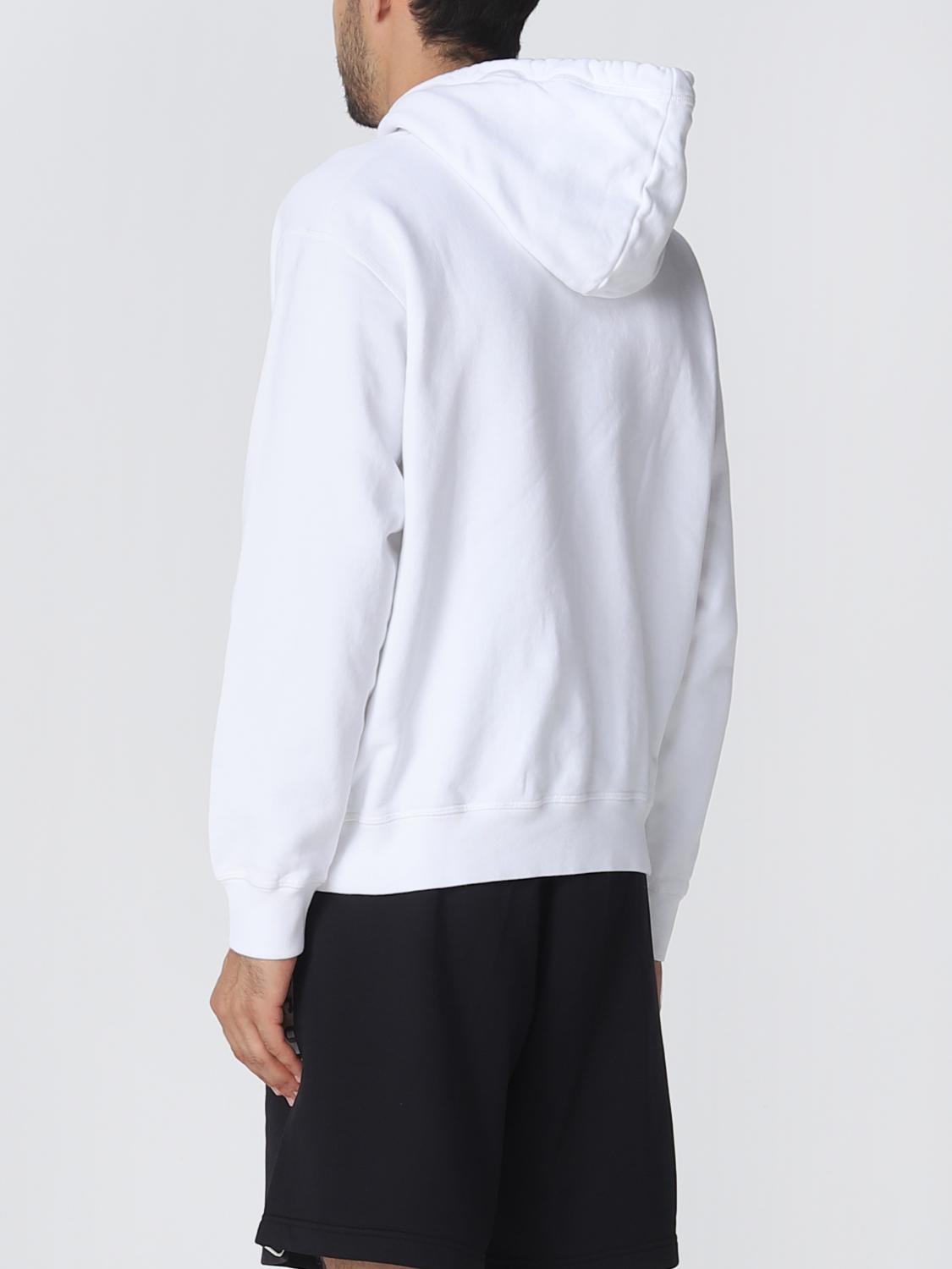 DSQUARED2 SWEATSHIRT: Dsquared2 University sweatshirt in cotton, White - Img 2