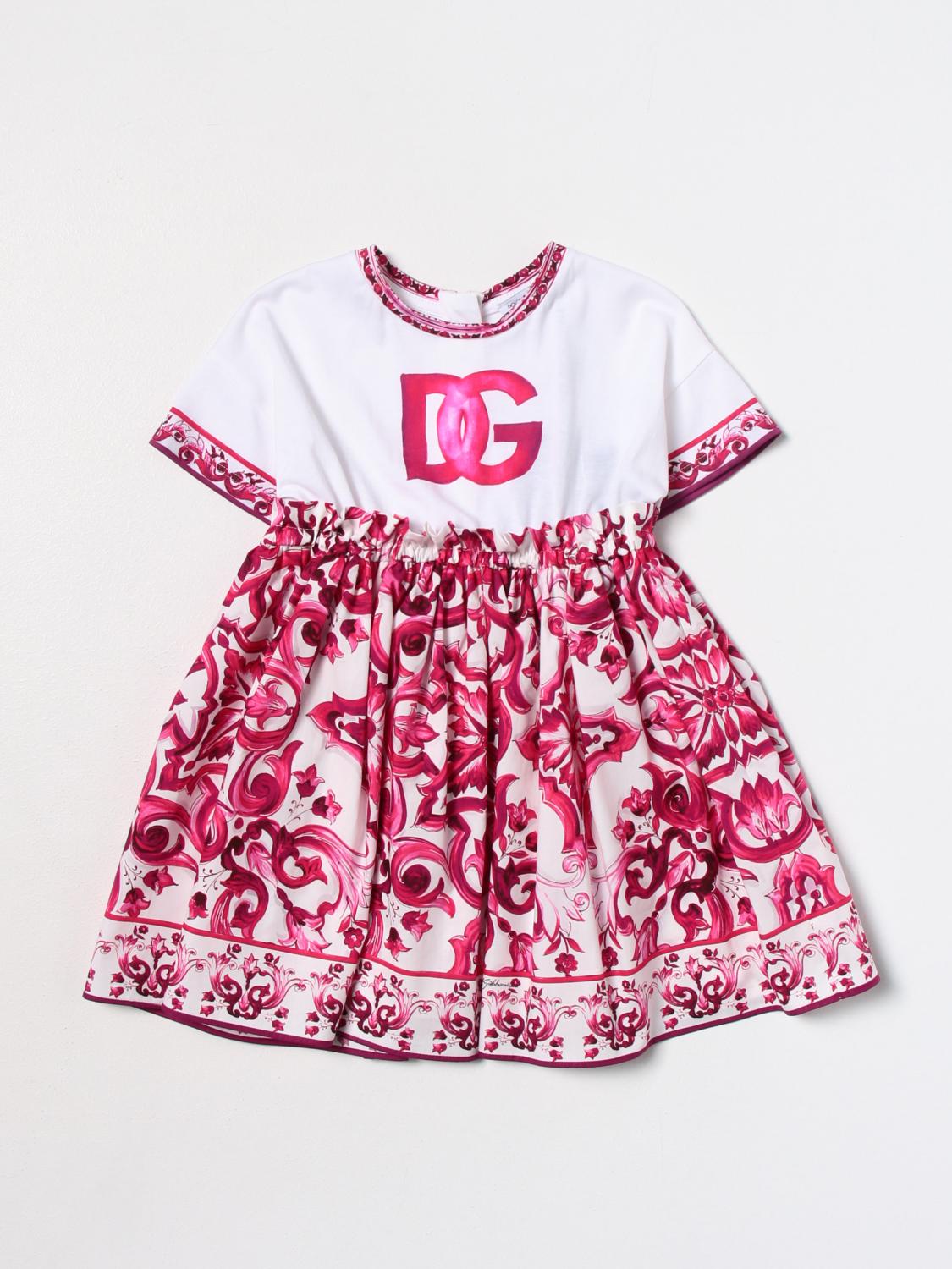 Dolce & Gabbana Dress kids - Fuchsia | L5JD4RG7E2H | GIGLIO.COM