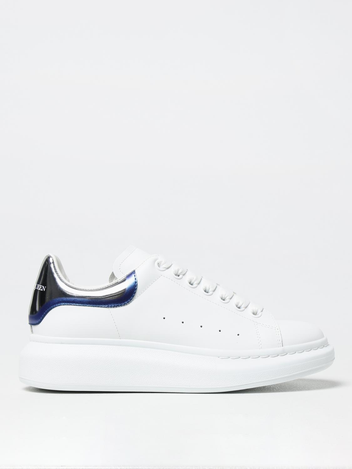 MCQUEEN SNEAKERS: Sneakers McQueen in pelle liscia, Fantasia - Img 1
