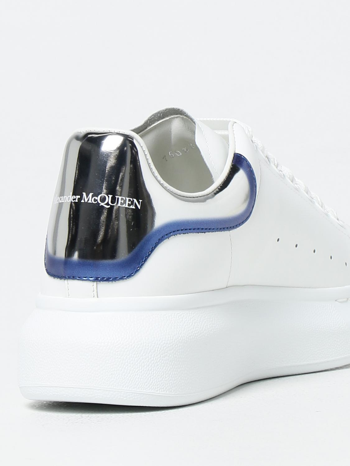 MCQUEEN SNEAKERS: Sneakers McQueen in pelle liscia, Fantasia - Img 3