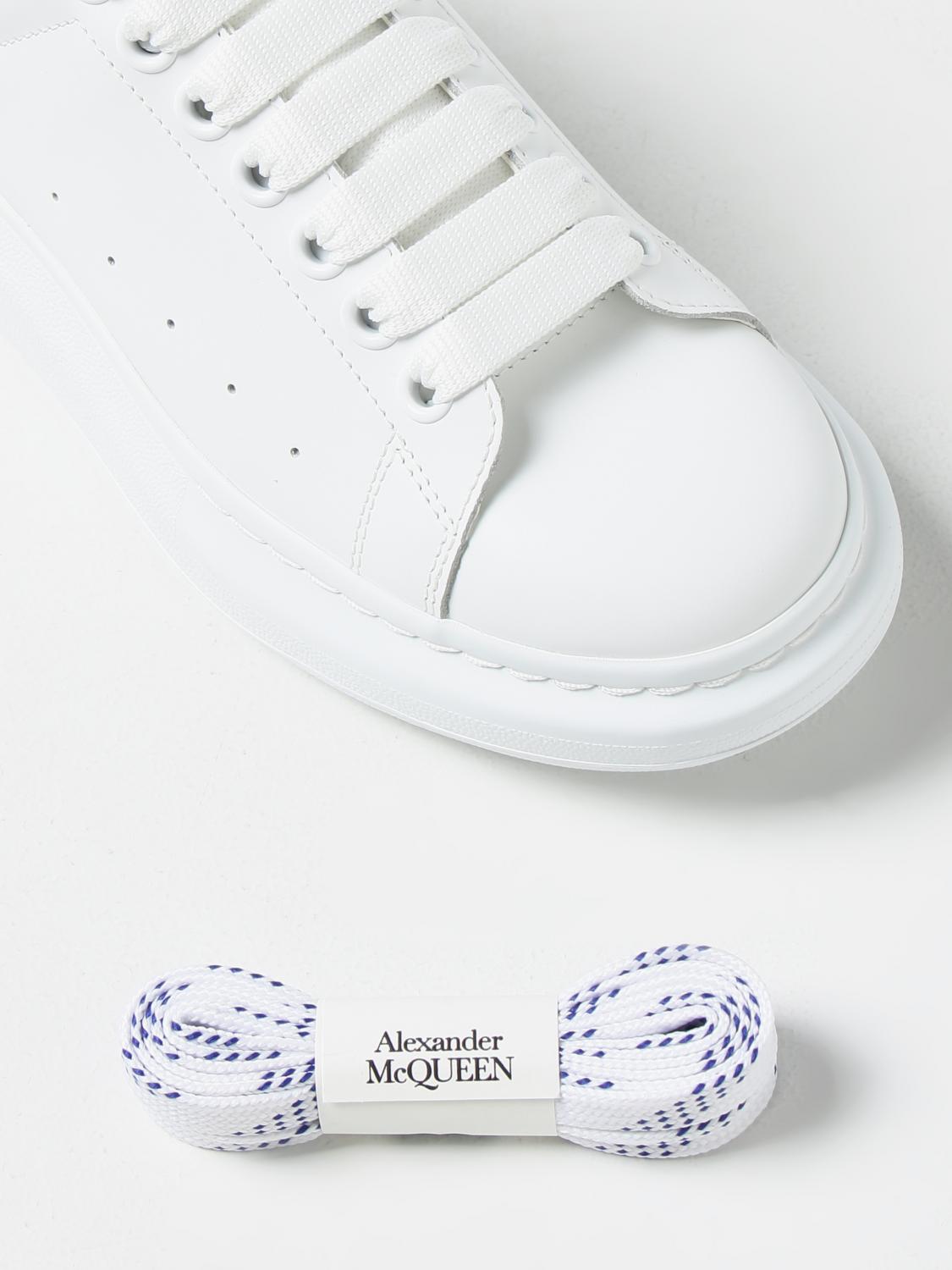 MCQUEEN SNEAKERS: Sneakers McQueen in pelle liscia, Fantasia - Img 4