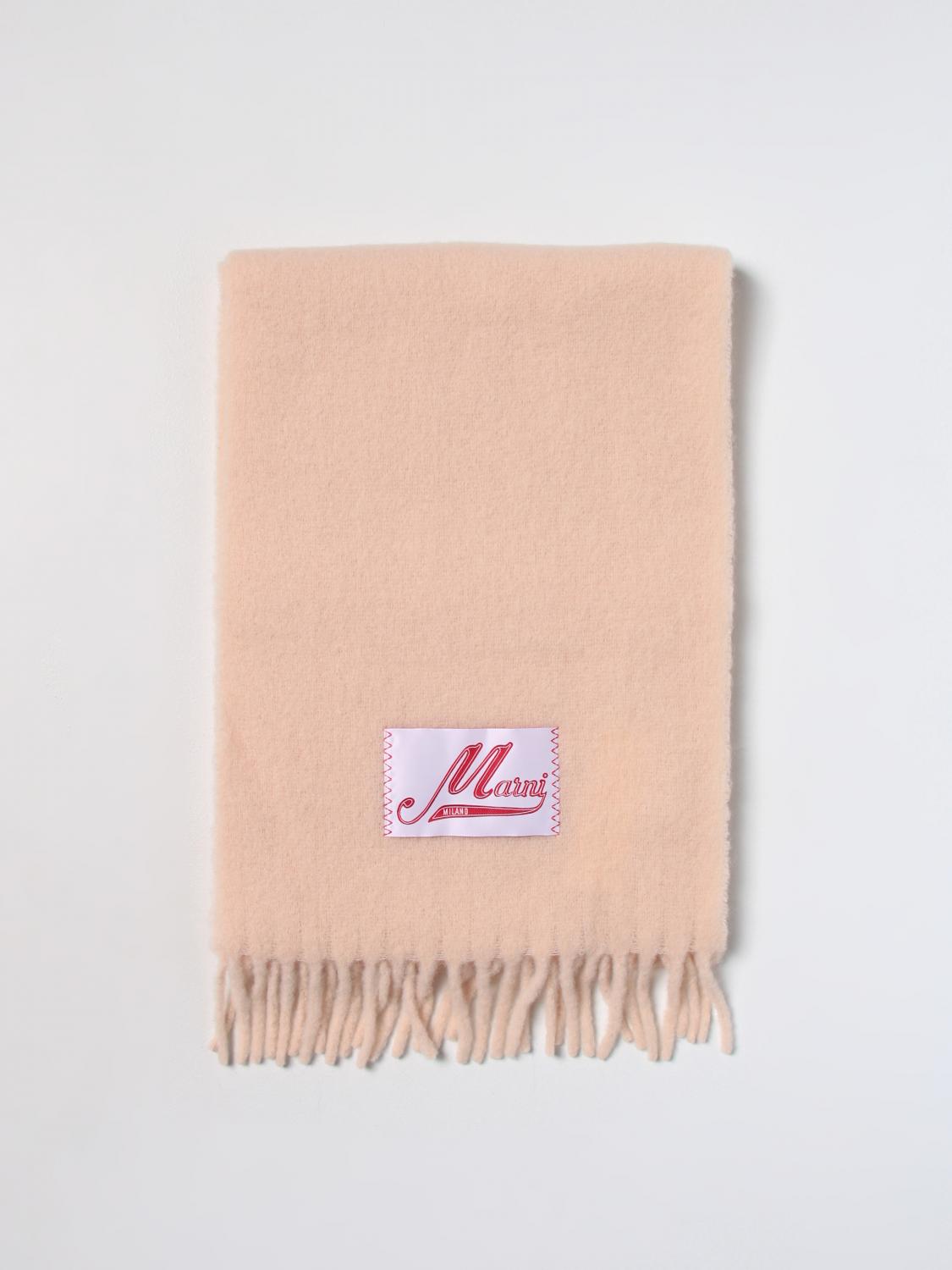 スカーフ Scarf - Marni - Wool - Pink MARNI: wool scarf - Blush Pink | Marni scarf