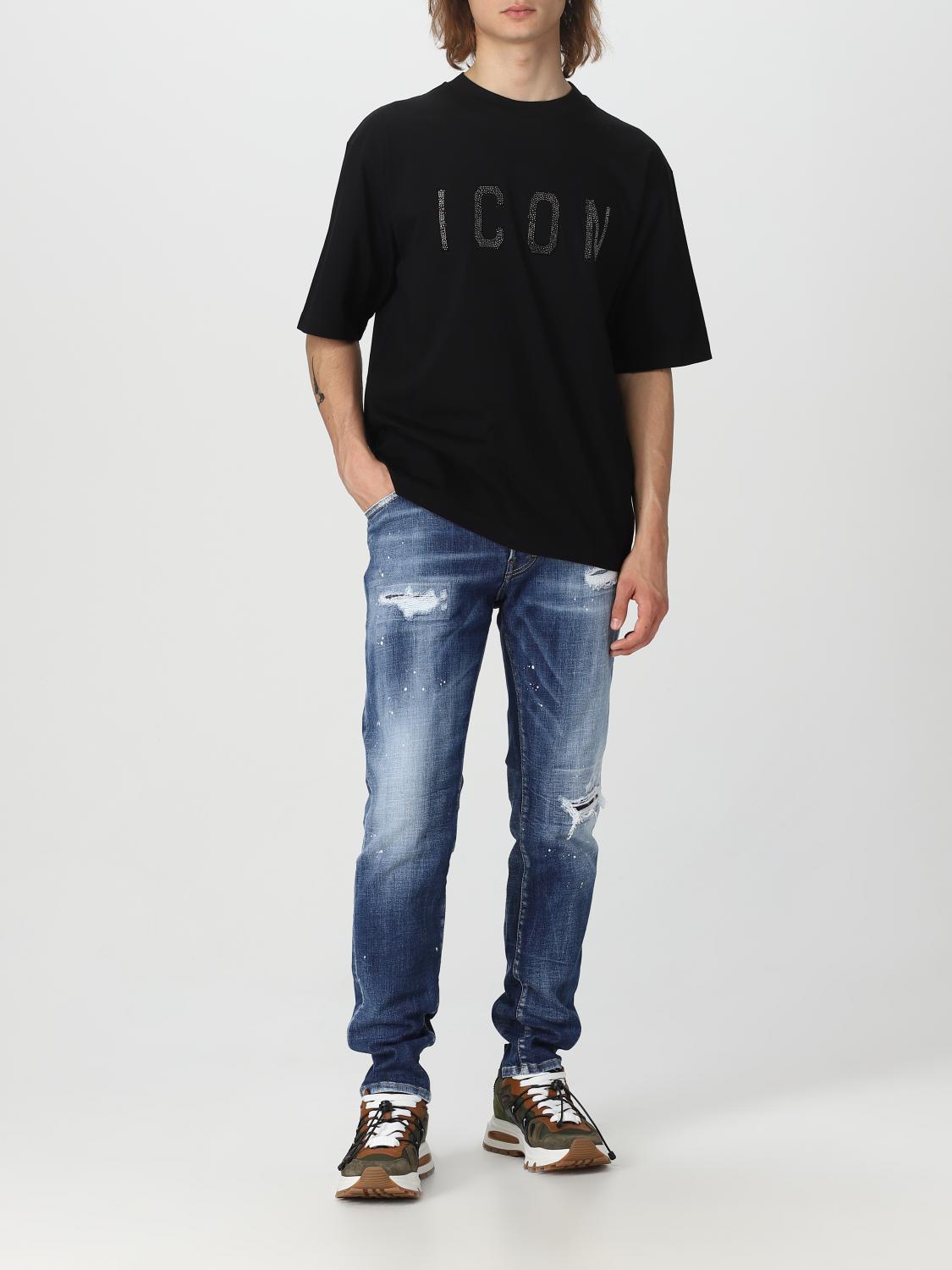 DSQUARED2 JEANS: Dsquared2 jeans in denim, Blue - Img 2